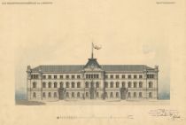 The design of the Palace from 1895 - source: Republic of Slovenia Archives