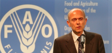 At the 60th Anniversary of the FAO (October 2005)