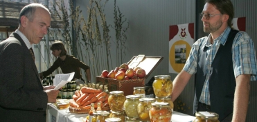 At the 'Nature and Health' Fair in Ljubljana (October 2005)