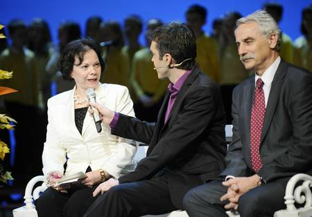 Soproga predsednika republike Barbara Miklič Türk se je udeležila humanitarnega koncerta "Za srečno otroštvo", ki je potekal pod njenim pokroviteljstvom (FA BOBO)