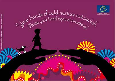 Raise your hand against smacking (Council of Europe)