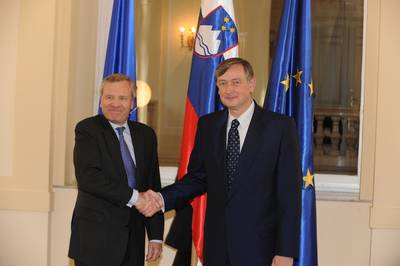 President Türk receives NATO Secretary General Jaap de Hoop Scheffer (FA BOBO)