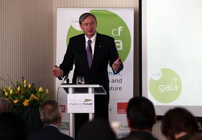 President of the Republic of Slovenia, Dr Danilo Türk, attends the Challenge: Future Summit 2012 where he delivers a lecture entitled "Creating Smart, Sustainable & Inclusive Future" (photo: Tina Kosec/STA)