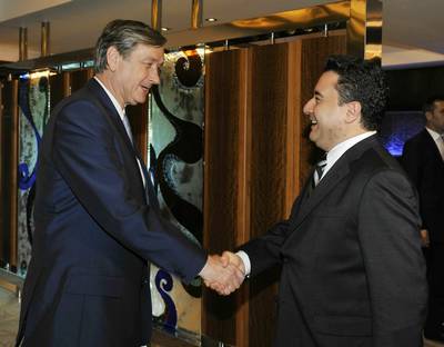 President Türk meets State Minister and Deputy Prime Minister of the Republic of Turkey, Ali Babacan (FA BOBO)