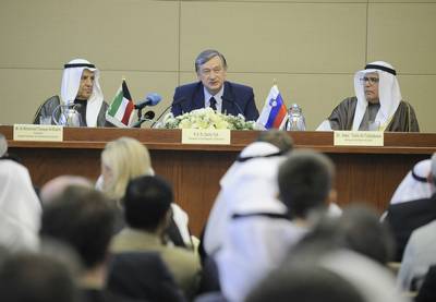 President Türk attends the Kuwaiti-Slovenian business forum (FA BOBO)