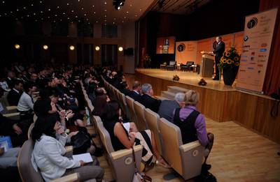 President of the Republic of Slovenia, Dr Danilo Türk, attended the Opening of the 6th Bled Strategic Forum and addressed the participants as the Guest of Honour (photo: Nebojša Tejić/STA)