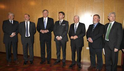 Meeting of the President of the Republic of Slovenia, Dr Danilo Türk, with representatives of organisations of the Slovenian national community in Italy (photo: Tina Kosec/STA)