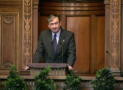 President Türk attends the 23rd Annual ACUNS Meeting (photo: Daniel Novakovič/STA)