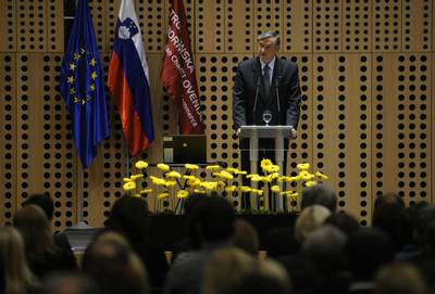 Predsednik republike dr. Danilo Türk se je udeležil odprtja 5. Strateške konference o trgovini (foto: Nebojša Tejić/STA)