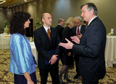 Predsednik republike dr. Danilo Türk se je udeležil slavnostne prireditve ob pridobitvi naziva Univerzitetni rehabilitacijski inštitut Republike Slovenije – Soča (foto: Daniel Novakovič/STA)