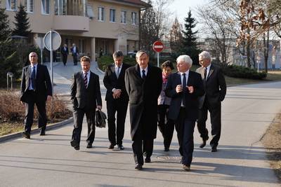 Predsednik republike dr. Danilo Türk se je udeležil slavnostne akademije ob 130. obletnici slovenske psihiatrije in prve psihiatrične bolnišnice v Sloveniji (foto: Nebojša Tejić/STA)
