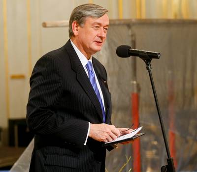 Predsednik republike dr. Danilo Türk se je udeležil zaključne prireditve ob 50. obletnici Pedagoške fakultete Univerze v Mariboru (foto: Stanko Gruden/STA)
