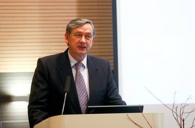 Predsednik republike dr. Danilo Türk se je udeležil odprtja 5. slovenskega urološkega kongresa z mednarodno udeležbo in ICS simpozija (foto: Stanko Gruden/STA)