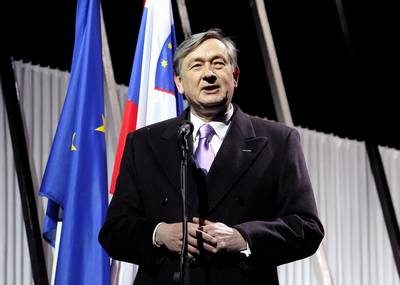 Predsednik republike dr. Danilo Türk se je udeležil otvoritvene slovesnosti Evropske prestolnice kulture Maribor 2012 (foto: Daniel Novakovič/STA)