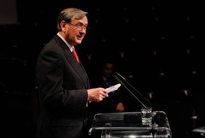 Predsednik republike dr. Danilo Türk se je udeležil slavnostne akademije ob 60. obletnici delovanja Društva oblikovalcev Slovenije (foto: Nebojša Tejić/STA)