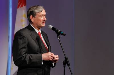 Predsednik republike dr. Danilo Türk se je udeležil sprejema ob predstavitvi projekta Evropske prestolnice kulture Maribor 2012 in partnerskih mest (foto: Stanko Gruden/STA)