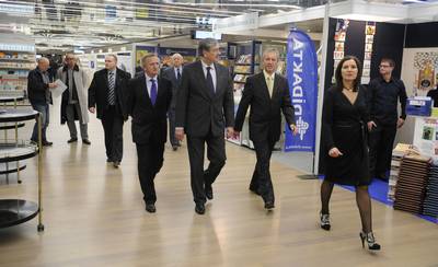 Predsednik republike dr. Danilo Türk je odprl 27. slovenski knjižni sejem (foto: Nebojša Tejić/STA)