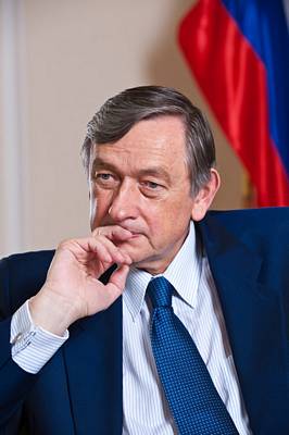 Intervju predsednika republike dr. Danila Türka za Mladino (foto: Borut Peterlin/Mladina)