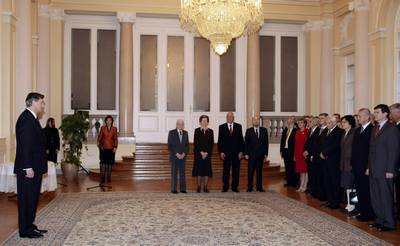 Predsednik republike dr. Danilo Türk je podelil odlikovanja Zlati red za zasluge (FA BOBO)