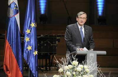 Predsednik republike dr. Danilo Türk se je udeležil Slavnostne akademije ob 90. obletnici Univerze v Ljubljani (FA BOBO)