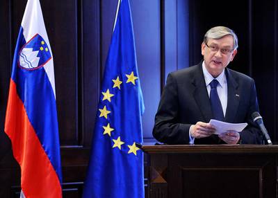 Predsednik republike dr. Danilo Türk se je udeležil slovesnosti ob dnevu pravosodja (foto: Tamino Petelinšek/STA)