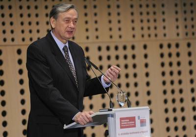 Predsednik republike dr. Danilo Türk se je udeležil odprtja 6. strateške konference o trgovini (foto: Nebojša Tejić/STA)
