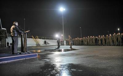 Predsednik in vrhovni poveljnik obrambnih sil Republike Slovenije dr. Danilo Türk se je udeležil proslave ob dnevu samostojnosti in enotnosti (FA BOBO)