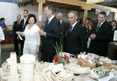 Predsednik republike dr. Danilo Türk je odprl 48. mednarodni kmetijsko-živilski sejem Agra (foto: Tina Kosec/STA)