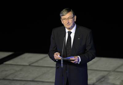 Predsednik republike dr. Danilo Türk se je udeležil otvoritvene slovesnosti Svetovnega prvenstva v veslanju Bled 2011 (foto: Nebojša Tejić/STA)