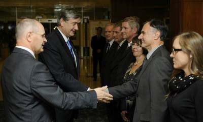 Predsednik republike dr. Danilo Türk se je udeležil 18. zbora državnih tožilcev (foto: Nebojša Tejić/STA)