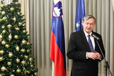 Predsednik republike dr. Danilo Türk je priredil sprejem za najboljše slovenske športnice in športnike v letu 2011 (foto: Stanko Gruden/STA)