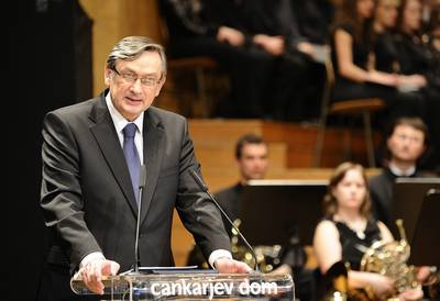Predsednik dr. Danilo Türk se je udeležil slavnostnega koncerta ob 90. obletnici ustanovitve prvega konservatorija na Slovenskem in 70. obletnici Akademije za glasbo (FA BOBO)