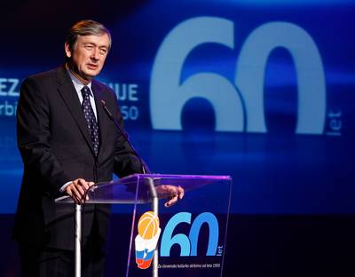Predsednik republike dr. Danilo Türk se bo udeležil velike gala prireditve ob 60. obletnici delovanja Košarkarske zveze Slovenije (foto: Stanko Gruden/STA)