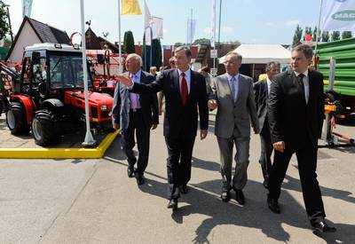 Predsednik republike dr. Danilo Türk je obiskal 49. mednarodni kmetijsko-živilski sejem Agra (foto: Nebojša Tejić/STA)