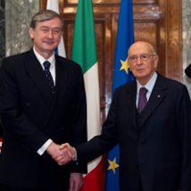 Državniški obisk predsednika v Italiji (17. januar 2011)