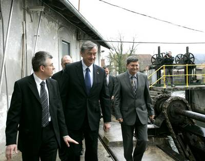 Predsednik republike dr. Danilo Türk se je udeležil Dneva slovenskih elektroenergetikov (foto: Tina Kosec/STA)