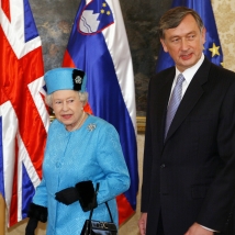 Državniški obisk britanske kraljice Elizabete II. (21. oktober 2008)