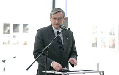 Predsednik republike dr. Danilo Türk se je udeležil odprtja 13. slovenskih dnevov knjige v Mariboru (foto: Tina Kosec/STA)
