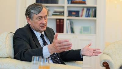 Intervju predsednika republike dr. Danila Türka za STA (foto: Daniel Novakovič/STA)