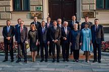 President Pahor hosts a formal dinner of the Three Seas Initiative Summit in Slovenia
