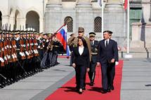 President Pahor hosts President of Hungary Katalin Novák on official visit to Slovenia