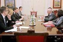 President Pahor receives the Council of Europe Commissioner for Human Rights