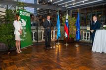 President Pahor officially launched a campaign for Slovenia to become a non-permanent member of the UN Security Council in 2024-25 at a formal reception in New York