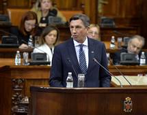 President Pahor’s speech at a formal sitting of the National Assembly of the Republic of Serbia 
