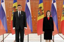 President Pahor and Moldovan President Sandu discuss the current situation in Ukraine 