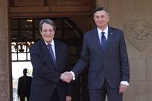 President Pahor and President Anastasiades condemn Russia’s military aggression against Ukraine and call for an end to the war and a peaceful settlement of the conflict