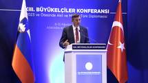 At the invitation of the President of the Republic of Turkey, Recep Tayyip Erdoğan, the President of the Republic of Slovenia, Borut Pahor, is on a state visit to the Republic of Turkey