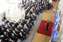 President Pahor held the reception on the occasion of the 30th anniversary of the announcement of amendments to the constitution of the Socialist Republic of Slovenia