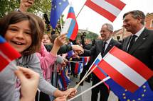 President of Austria, van der Bellen, visits Slovenia at the invitation of President Pahor