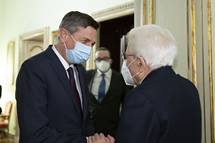 Cordial meeting between President Pahor and President Mattarella